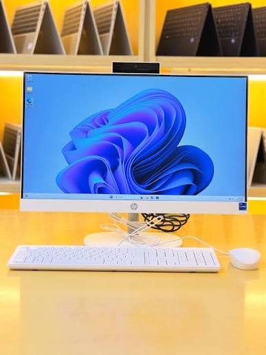 The HP ProOne 240 G10 All-in-One PC is a business-focused desktop computer  that integrates performance and space efficiency, featuring 13th Gen Intel  Core processors and a 23.8-inch Full HD display. It offers