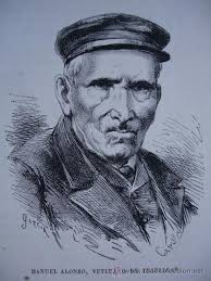 manuel alonso .veterano de trafalgar.año 1870