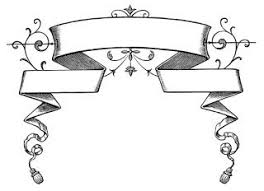 Black And White Ribbon Banner Clip Art Vintagefeedsacks Banners Vintage Ribbon Banner Vintage Graphics Ribbon Banner