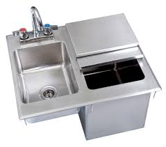 Large wall bathroom basin shelf unit solid surface 800mm x 480mm echo. Dropin Ice Bin With Basin W Lid 21x18 Oa Bk Resources