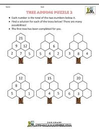 Math puzzle worksheets for grade 2. 13 Second Grade Math Puzzles Ideas Second Grade Math Maths Puzzles 2nd Grade Math