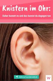 Knistern Im Ohr Daher Kommt Es Und Das Kannst Du Dagegen Tun Wunderweib In 2020 Diat Ganzheitliche Gesundheit Gesundheit