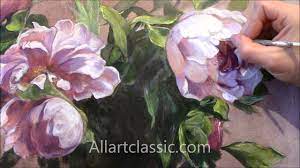 Why is acrylic paint so expensive? Painting Flowers In Acrylic Youtube