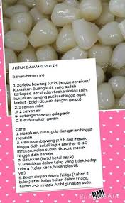 Jeruk Bawang Putih Malay Food Snacks Dishes Malaysian Cuisine
