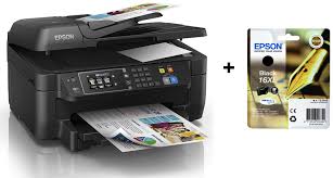 Cartouche d'encre epson 16 c cyna déjà ouverte mais quasi pleine. Epson Workforce Wf 2660dwf Cartouche Noire 16 Achat Imprimante Jet Encre Grosbill