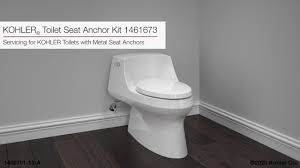 Maybe you would like to learn more about one of these? Kohler Toilet Seat Anchor Kit 1461673 Replacement Instructions Youtube