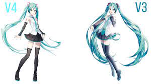 Tell Your World Hatsune Miku V4 Vs V3 English Youtube