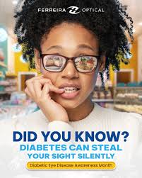 Diabetic eye disease often has no early warning signs