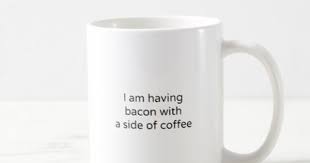 Bacon Lovers Coffee Mug Home Gifts Ideas Decor Special Unique Custom Individual Customized Individualized Mugs Best Coffee Mugs Novelty Mugs
