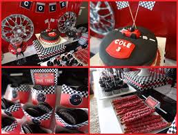 Cole S Race Car Birthday Party Race Car Birthday Party Cars Birthday Party Decorations Race Car Party Decorations