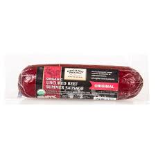 This is a ground beef summer sausage you can make at home. Organic Prairie Beef Summer Sausage Frozen Organic Azure Standard