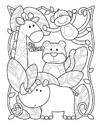 zoo animals printable coloring pages zoo coloring pages coloring pages for kids and adults