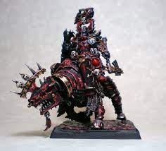 chaos lord on juggernaut chaos lord warhammer fantasy fantasy miniatures