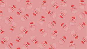 Strawberry Milk Aesthetic Computer Wallpaper Please Contact Us If You Want To Publish A Strawberry Available for desktop & mobile phones in high quality hd, 4k resolutions. desing edge