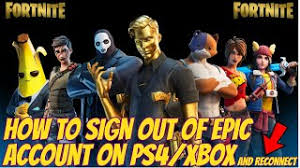 Jun 12, 2018 · as such, the surefire way to log out of fortnite on xbox one is to hit that home button, go back to the dashboard, have fortnite highlighted, and use the menu button to close app. Fortnite How To Sign Out Of Epic Account On Ps4 Xbox In 2020 Youtube