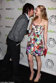 Emily kinney and norman reedus attend amc's the walking dead panel during. The Walking Dead S Norman Reedus With Emily Kinney After Denying Romance Rumours Daily Mail Online