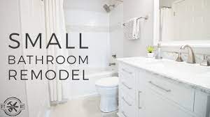 Small bathroom remodels can be challenging for even the most seasoned builder. Diy Small Bathroom Remodel Bath Renovation Project Youtube