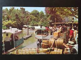 Vintage Disneyland Adventureland Postcard Jungle Cruise A Etsy Disneyland Anaheim Vintage Disneyland Disney World Christmas