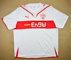 The vfb home shirt for the 2021/22 season combines the club's traditional colours and famous design with a modern touch. 2009 10 Vfb Stuttgart Shirt Xl Football Soccer European Clubs German Clubs Other German Clubs Classic Shirts Com