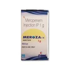 Meropenem injection (meromonas like meronem). Meroza I V 1gm Meropenem Injection At Lowest Cost Wholesale Supplier And Exporter