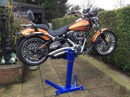 Harley Davidson Lift Jack Motorcycle Lift Jack Big Blue Motorcycle Lift