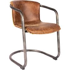 Check out our leather arm chair selection for the very best in unique or custom, handmade pieces from our chairs & ottomans shops. 17 Stories Drew Genuine Leather Upholstered Dining Chair Reviews Wayfair