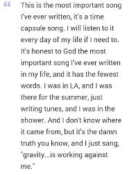 Gravity John Mayer John Mayer Lyrics John Mayer Quotes Gravity John Mayer