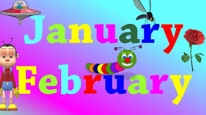 Months Of The Year 12 Month Name January February Months Nam For Kids Youtube