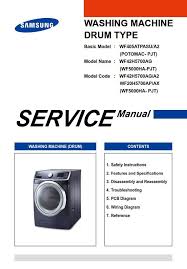 Washer not spinning washer is making loud. Samsung Wf42h5700ag Wf20h5700ap Washer Service Manual Washing Machine Service Samsung Samsung Washer