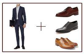 Brown shoes are a must with suits like this (from l to r) charcoal brown with blue overcheck custom suit , tobacco brown linen blend custom suit you guys sound like you know what you're talking about!! How To Coordinate Your Suits And Shoes Like A Pro