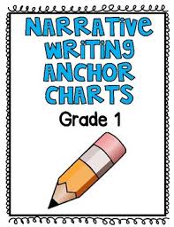 Narrative Writing Anchor Charts Grade 1