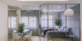 Glaswande Und Viele Kurven Zeichnen Die Renovierung Von Luxuswohnungen In Madrid Aus Haus Styling