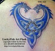 This japanese irezumi dragon tattoo depicts the mythical dragon named ryu. Celtic Dragon Tattoos Tagged Wales Luckyfish Art