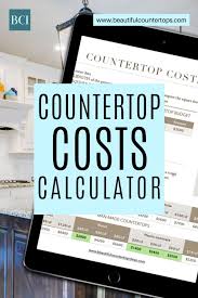 Check spelling or type a new query. Countertop Costs Calculator Countertops Granite Cost Cost Of Countertops