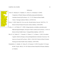 If you're not sure if you should include one or not, ask your teacher. Sample Apa Paper Format Free Download