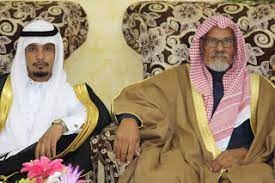 أبناء الشيخ صويلح بن عطالله بن مدالله المظيبري يحتفلون بزواج أخيهم الشاب عبدالله