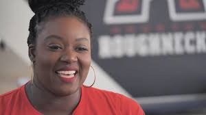 The Roughnecks Danielle Lee blazing a trail for other women