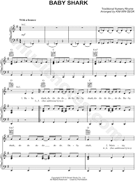 It's time to dance to the baby shark song. Pinkfong Baby Shark Sheet Music In G Major Download Print Sku Mn0208820