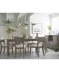 Traditional dining room tables are primarily designed for maximum dining comfort. Furniture Tribeca Grey Expandable Dining Furniture 7 Pc Set Dining Table 6 Side Chairs Created For Macy S Reviews Furniture Macy S