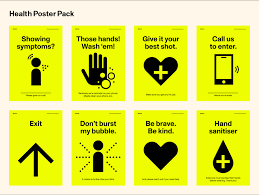 Posters come in a wide array of sizes. Covid 19 Maynard Design