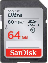 Now days i would not buy lexar any more after i'm up to two 64gb on my d7000 and two 128gb on my d7200. Sandisk Ultra Sdxc I 64 Gb Bis Zu 80 Mb Amazon De Computer Zubehor