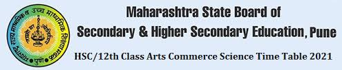 Maharashtra board of higher secondary education is popularly known as mh 12th class exam. Maharashtra Board Hsc Time Table 2021 Exam Date à¤¯ à¤¥ à¤ªà¤¹ Science Commerce Arts