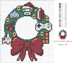 Couronne De Noel Geek Geek Christmas Wreath By Didi Gemini On Deviantart Pixel Art Noel Point De Croix Noel Tricot Noel