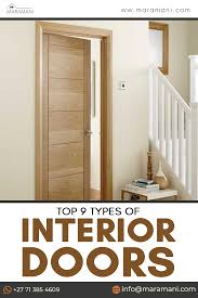 Top 9 Types Of Interior Doors In 2020 Doors Interior Interior Door Styles House Design