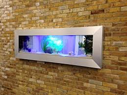 Stainless Steel Picture Frame Aquarium Newly Installed Onto Brick Wall In A London School Fish Tank Picture Frames Metal Picture Frames