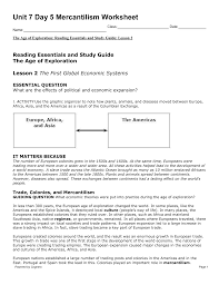 Age of exploration worksheet answer key. The Age Of Exploration Reading Essentials And Study