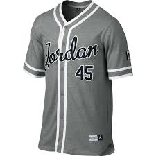 Black And White Baseball Jersey Nike Air Jordan Barons Baseball Jersey 45 Grey Black White Sz Xl 621610 063 Nike Clothes Mens Retro Shirts Jordans For Men