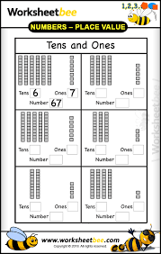 K5 learning offers free worksheets, flashcards and inexpensive workbooks for kids in. Good Printable Worksheet For Kids Regarding Tens And Ones 1 New Worksheet Bee