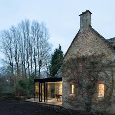 Illustration can be used for topics like vacation, property, architecture. Yew Tree House Jonathan Tuckey Design British Cottage Cottage Renovation Architecture