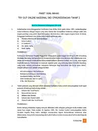 Dalam kaa indonesia bertindak sebagai pemrakarsa sekaligus penyelenggara. Soal Pns